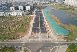 長流三號路一階段交通